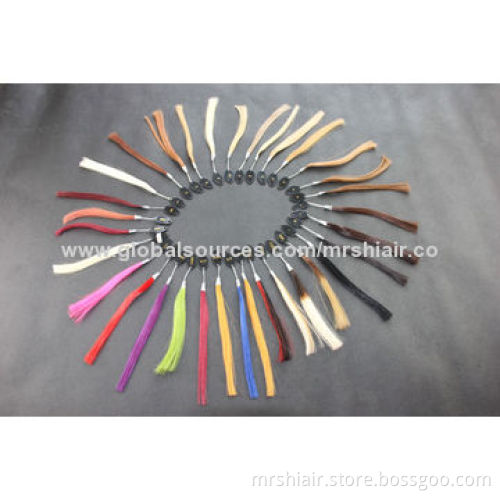 100% Human Hair Color Chart